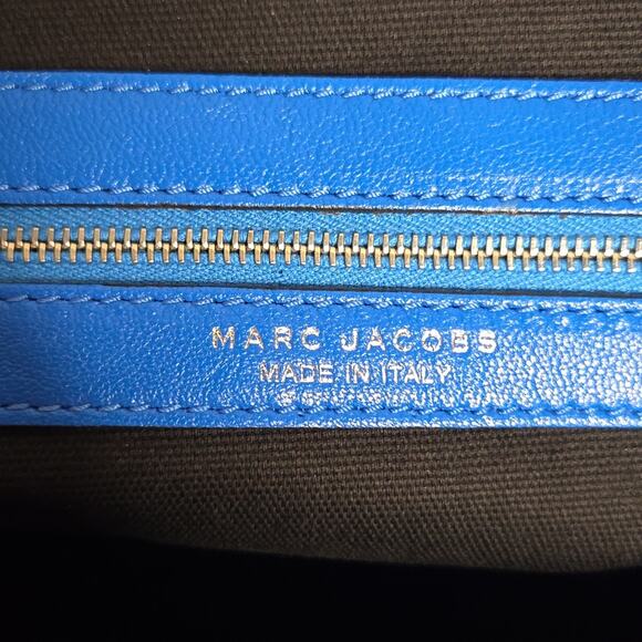 Y2k Marc Jacobs Blue Quilted Stam Purse - Picture 8 of 15